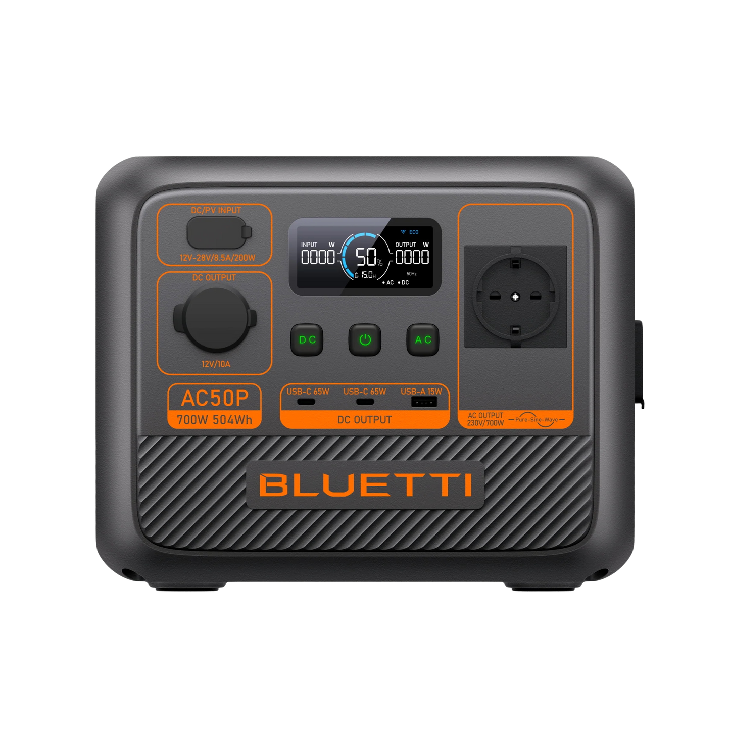 BLUETTI AC50P Estación de energía portátil | 700 W 504 Wh