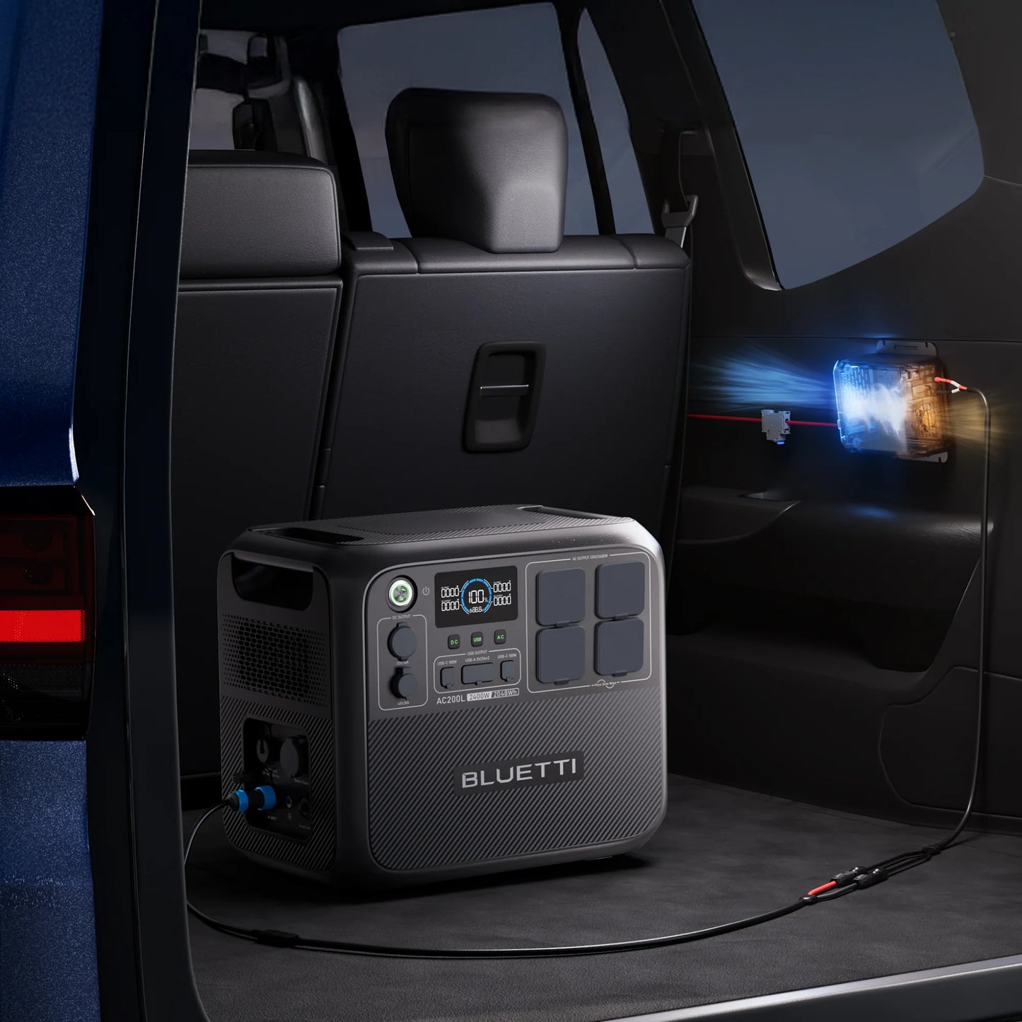 BLUETTI Charger 1 Cargador-Alternador 560W | Para estaciones de energía