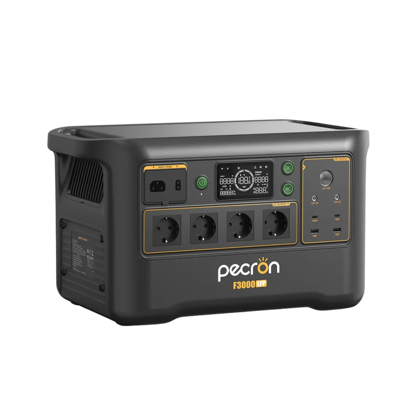 PECRON F3000LFP + EP3800-48V ×2 | Sistema de Energía Modular 3600W 10752Wh
