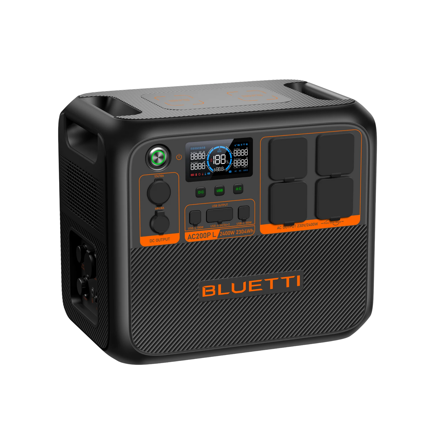 BLUETTI AC200P L Estación de energía expandible | 2.400 W 2.304 Wh