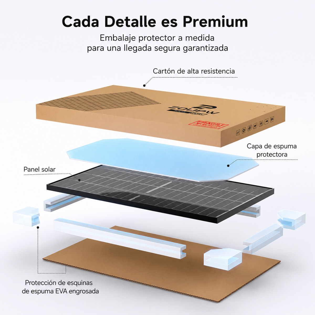 Pack Solar BLUETTI Apex 300 + 4 Paneles Solares ZOUPW 200W | Sistema de Respaldo Solar 3840W