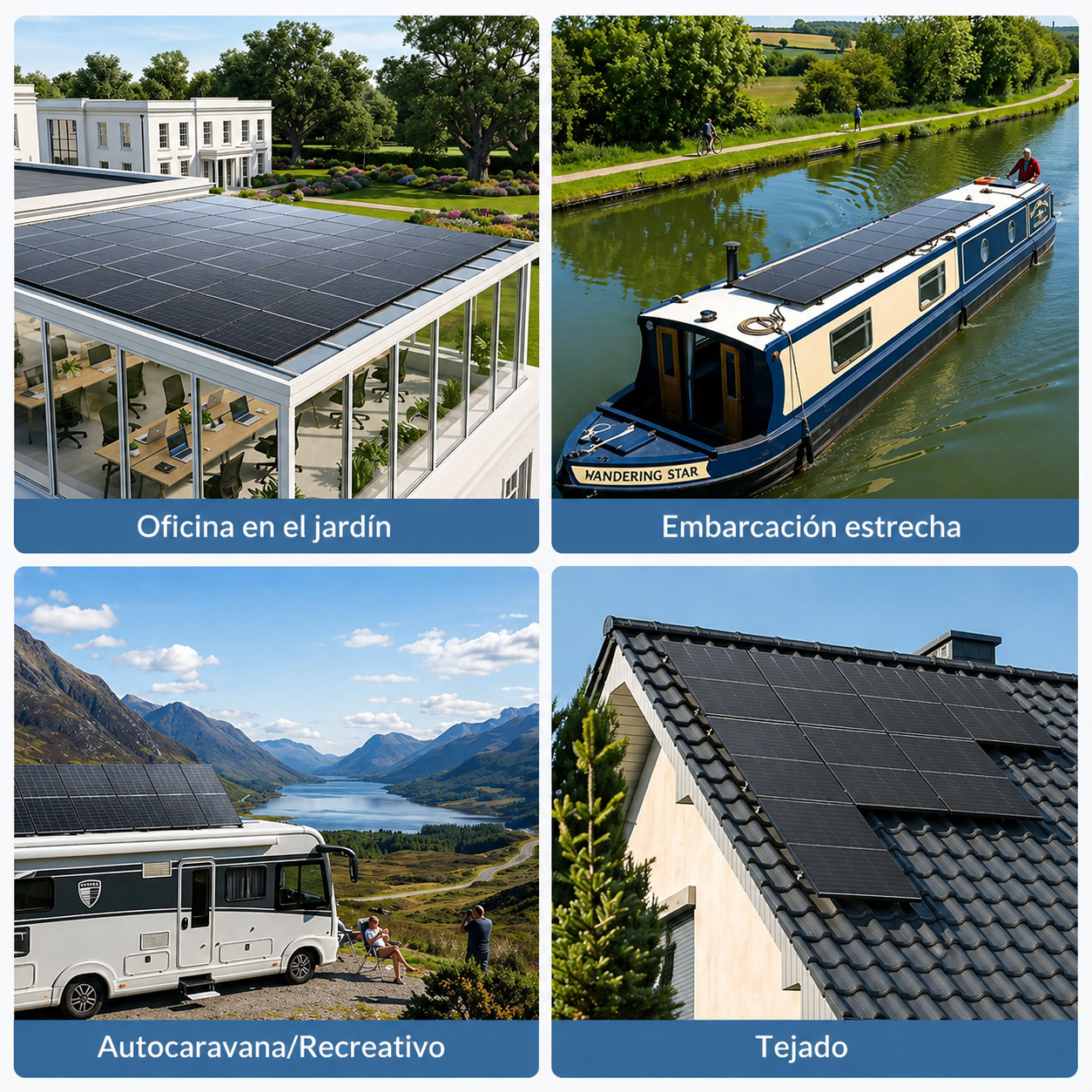 ZOUPW 200W | Panel Solar Monocristalino Rígido N-Type 25% IP68