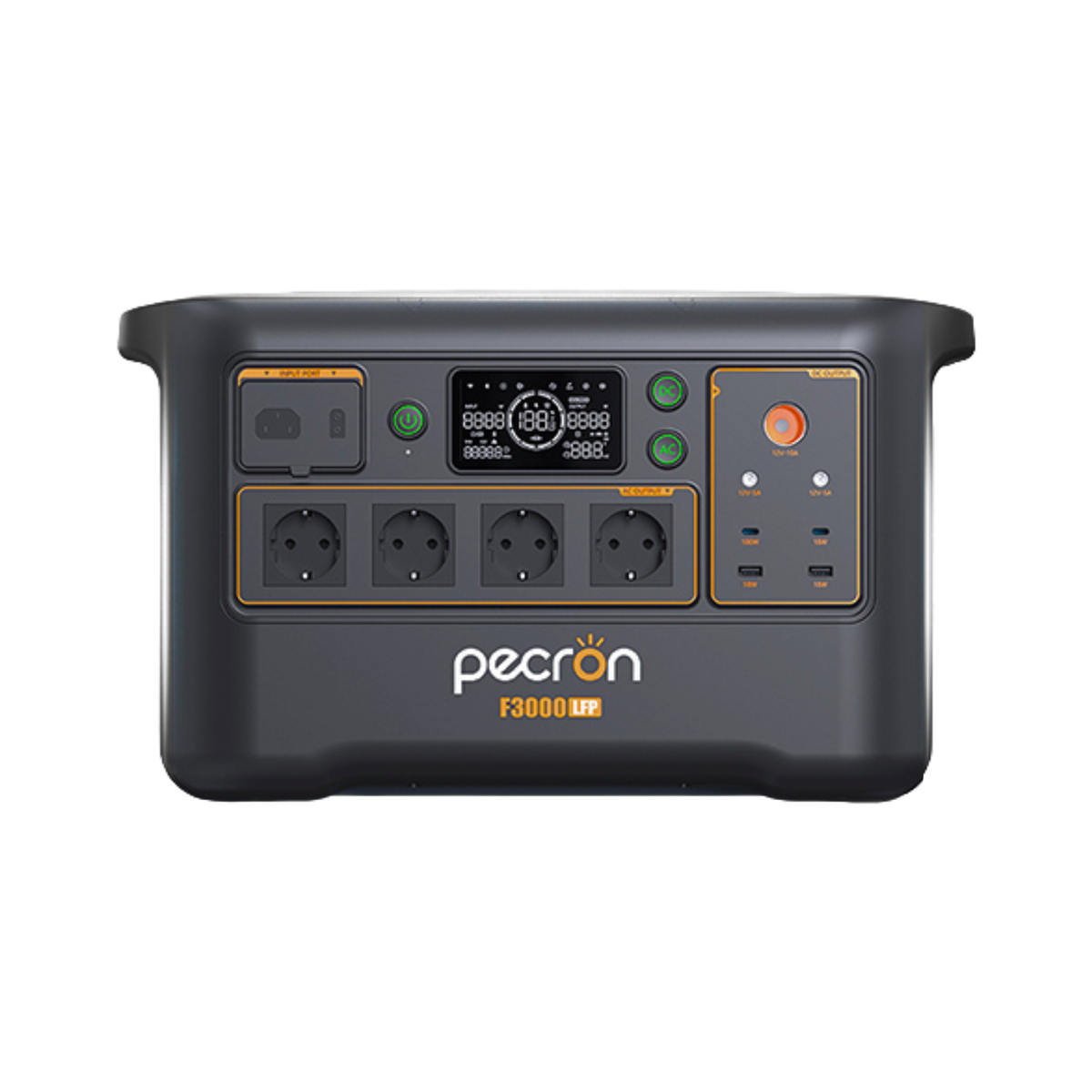 PECRON F3000LFP + EP3800-48V ×2 | Sistema de Energía Modular 3600W 10752Wh