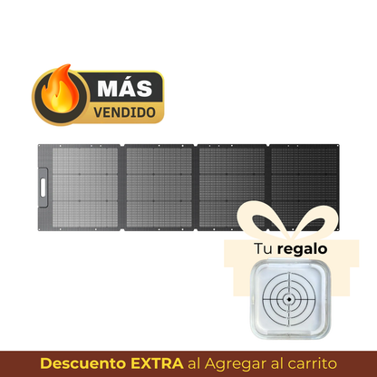 BLUETTI PV200 Panel Solar Plegable 200W | Diseño Compacto | Recarga Rápida para Estaciones BLUETTI