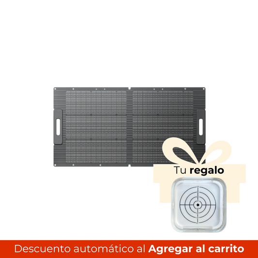 BLUETTI PV100 Panel Solar 100W | Liviano y Fácil de Llevar para Camping, Viajes y Aventuras