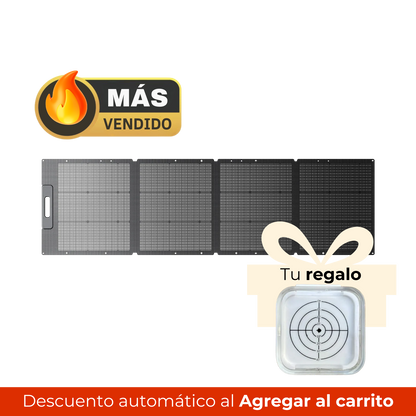 BLUETTI PV200 Panel Solar Plegable 200W | Diseño Compacto | Recarga Rápida para Estaciones BLUETTI