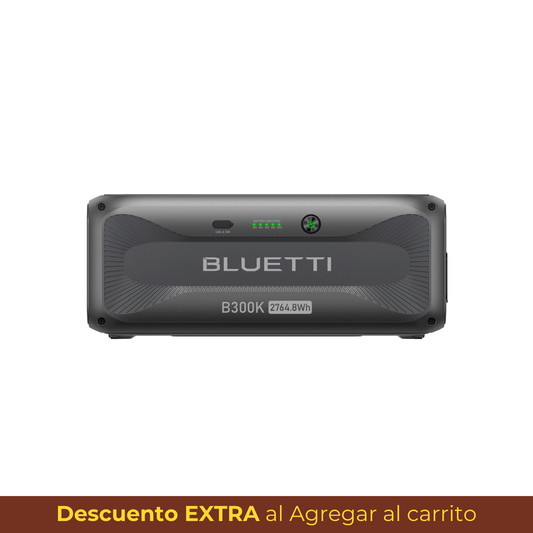 BLUETTI B300K Batería de Expansión 2764Wh LiFePO₄ | Compatible con APEX 300 | Energía de Respaldo