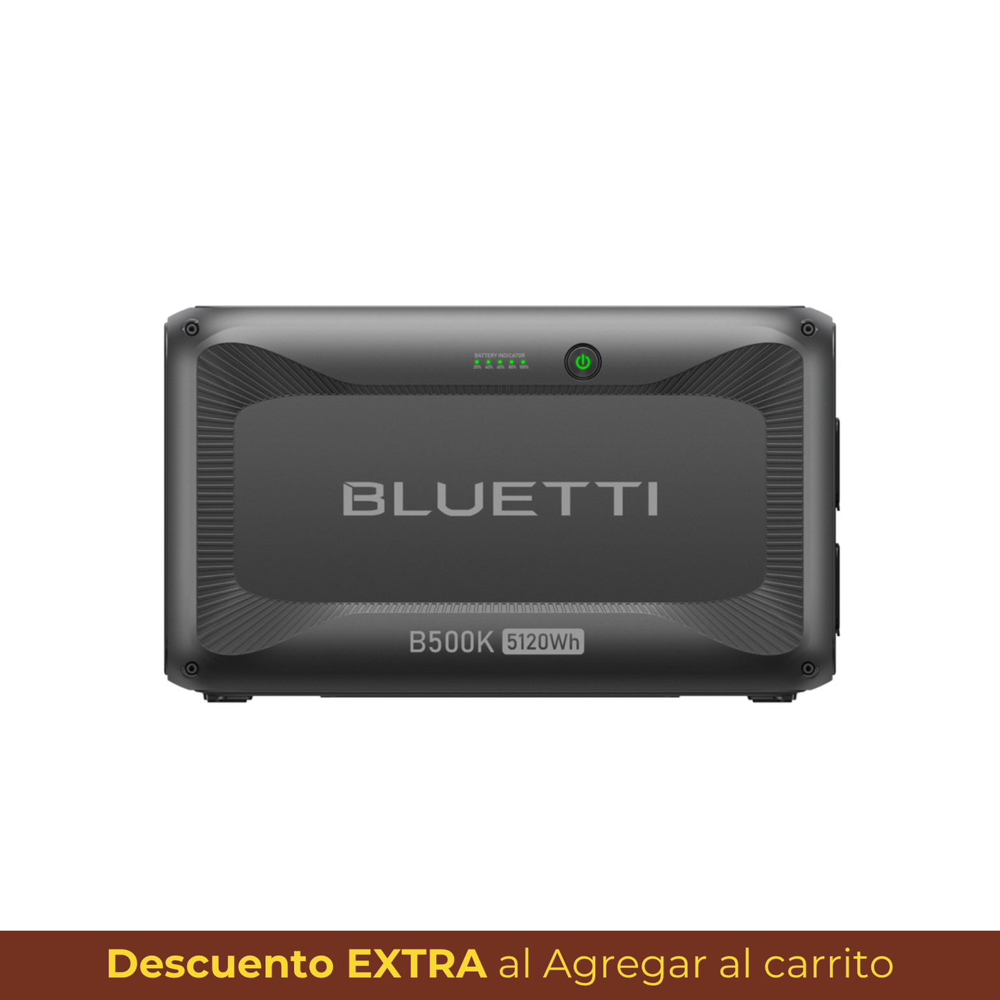BLUETTI B500K Batería de Expansión 5120Wh LiFePO₄ | Compatible con APEX 300 | Energía de Respaldo