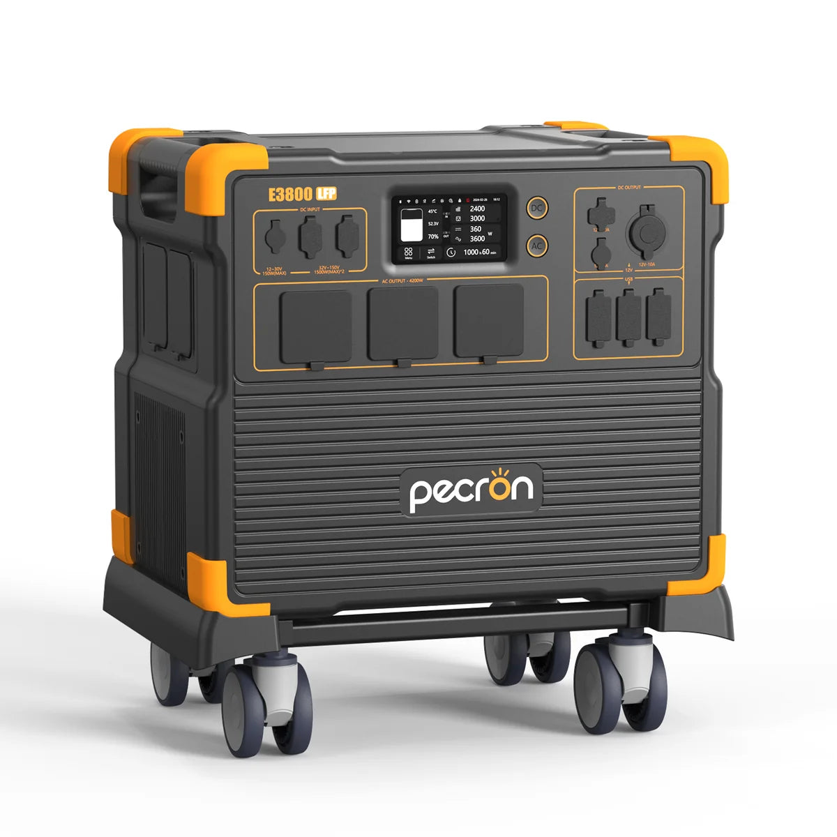 PECRON E3800LFP + EP3800-48V | Sistema de Energía Modular 4200W 7680Wh