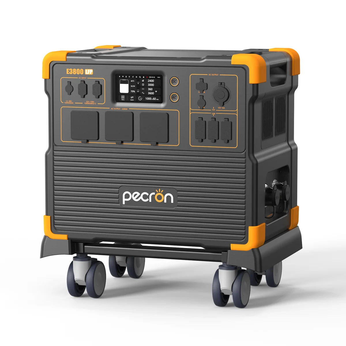 PECRON E3800LFP + EP3800-48V | Sistema de Energía Modular 4200W 7680Wh