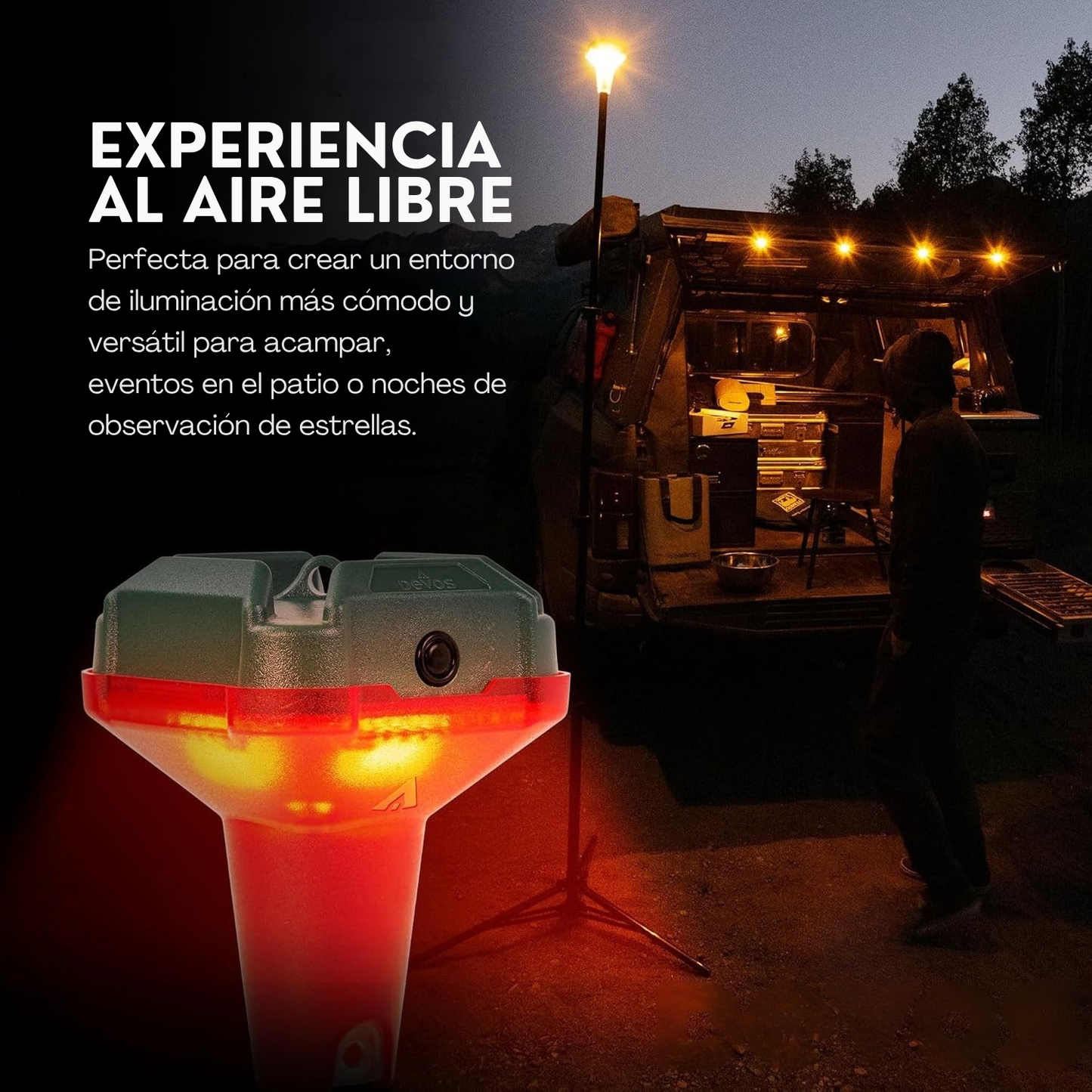 Devos Outdoor Kit de filtros de color LightRanger 800