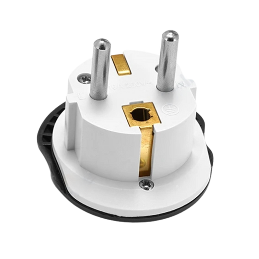 Adaptador Universal a Enchufe Europeo (EU Plug) 250V 16A – Alta Calidad | Para Viajes y Uso Diario