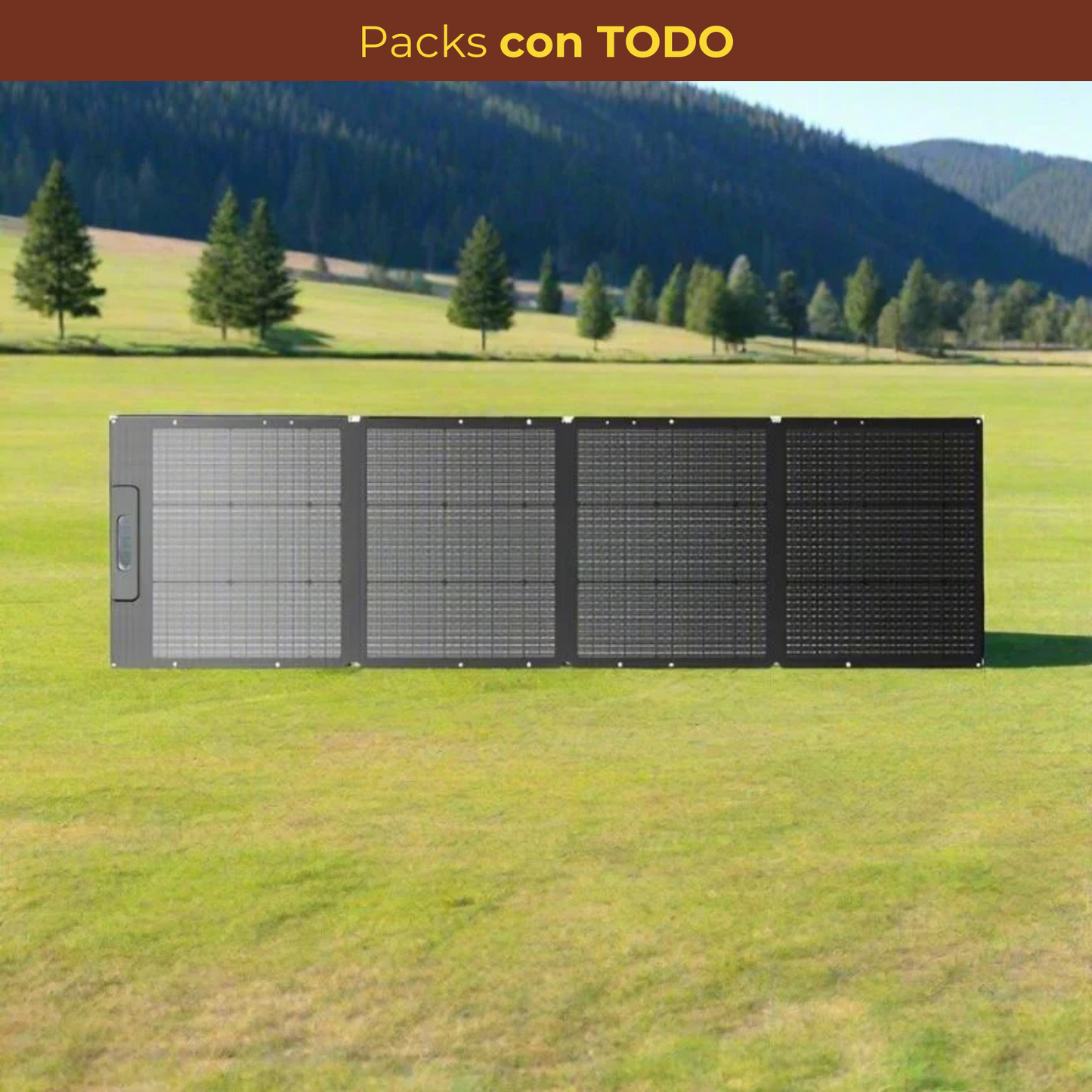 BLUETTI AC180P | Panel Solar 200W | Pack Energía Total