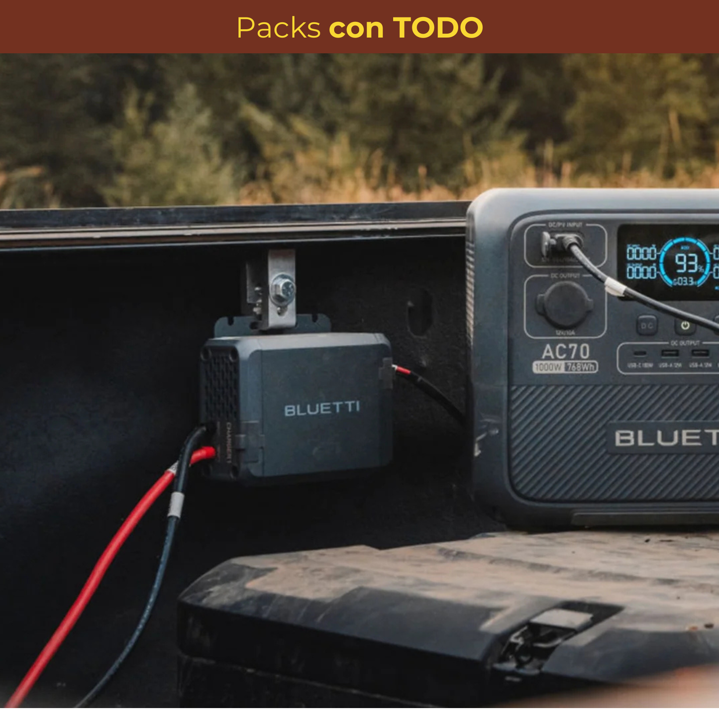 BLUETTI AC70P | Charger 1 | Pack Energía Móvil