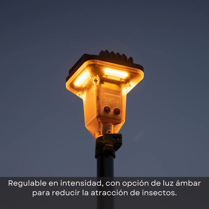 [PREVENTA] Devos LightRanger 2000 | Iluminación portátil telescópica LED 2000 Lúmenes con Bluetooth, Luz Blanca, Ámbar y Roja