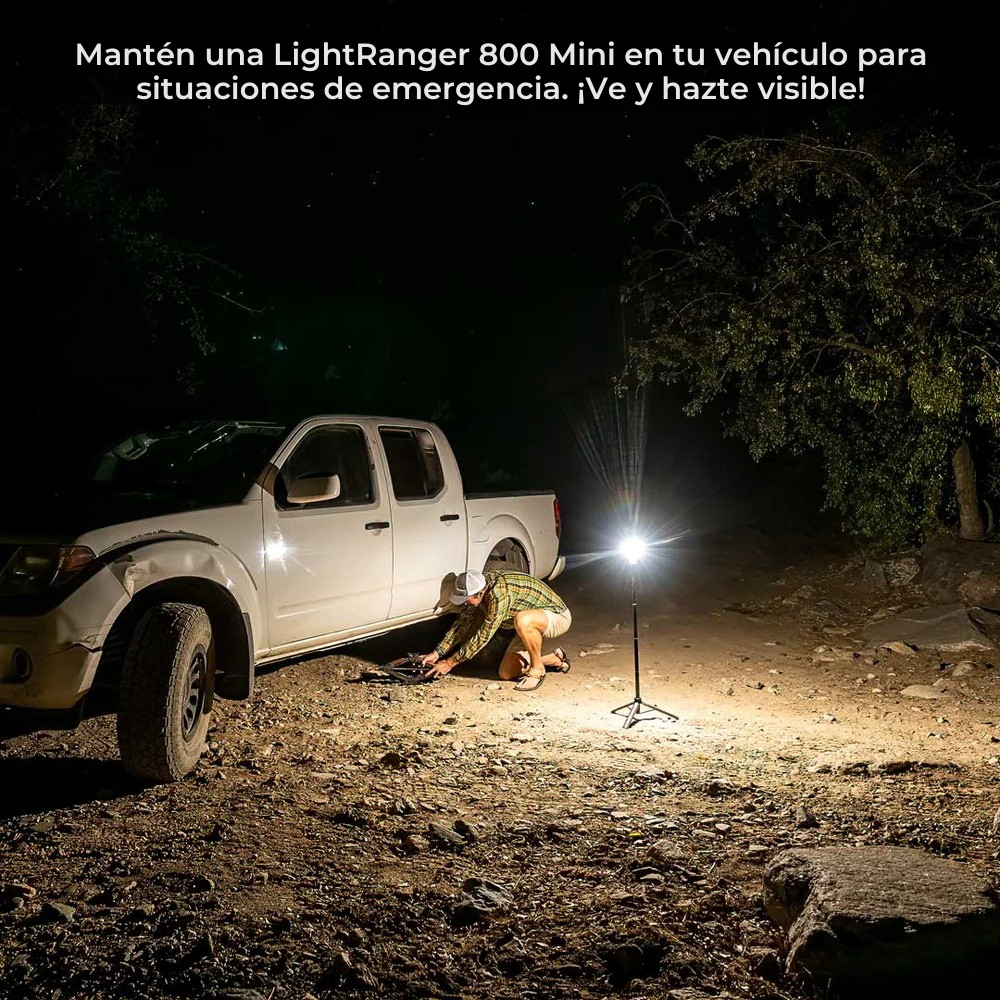 [PREVENTA] LightRanger 800 Mini | Iluminación portátil telescópica LED Compacta 800 Lúmenes, portátil y eficiente