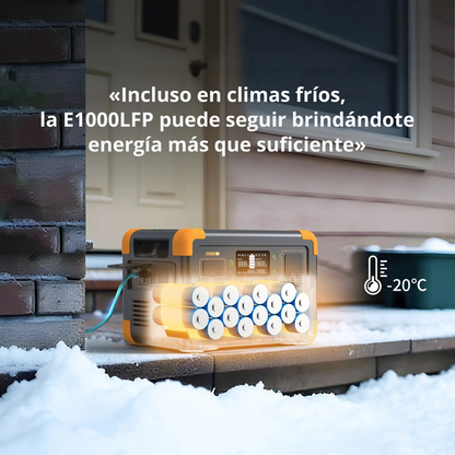 [Disponible en Julio] PECRON E1000LFP | Estación de Energía Portátil 1800W 1024Wh