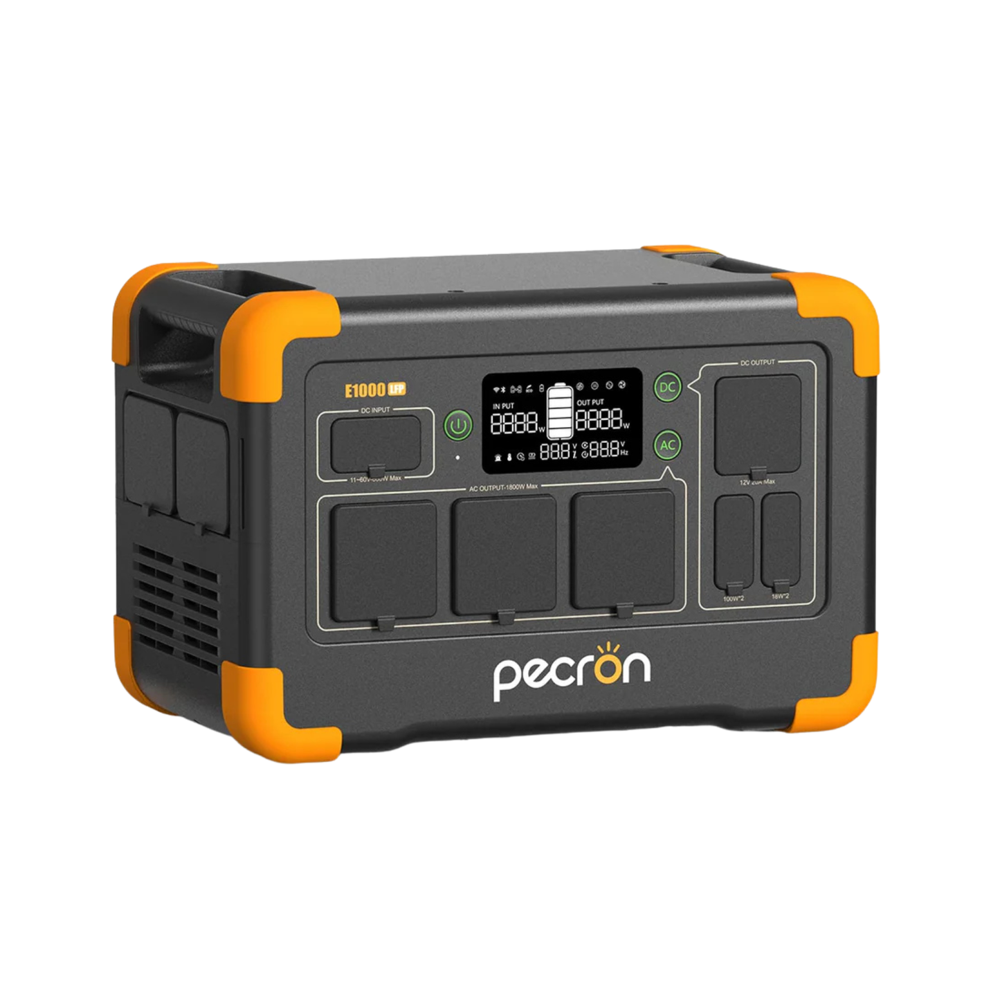 [Disponible en Julio] PECRON E1000LFP | Estación de Energía Portátil 1800W 1024Wh