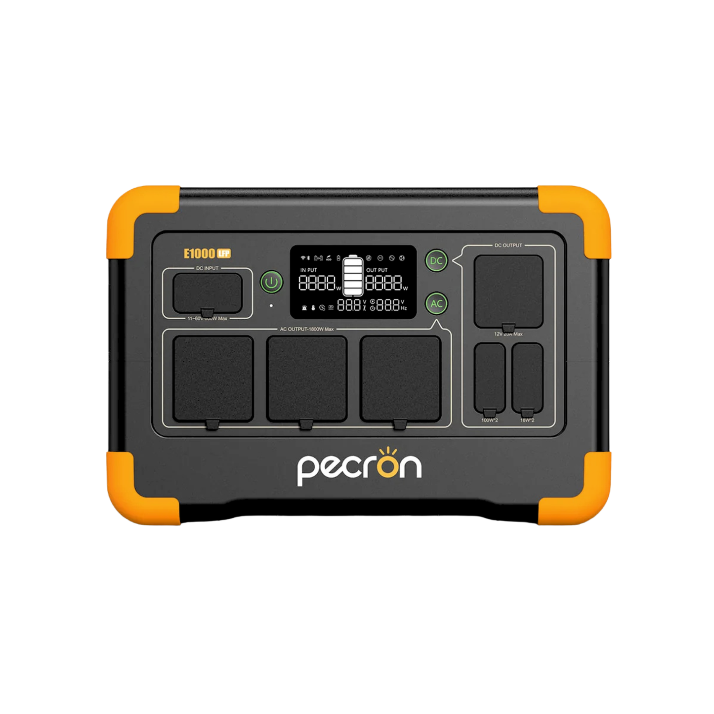[Disponible en Julio] PECRON E1000LFP + EP3800-48V | Sistema de Energía Portátil Modular 1800W 4864Wh