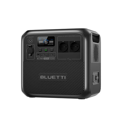 BLUETTI AC180 Estación de Energía Portátil 1800W 1152Wh | Recarga Rápida y Uso Outdoor