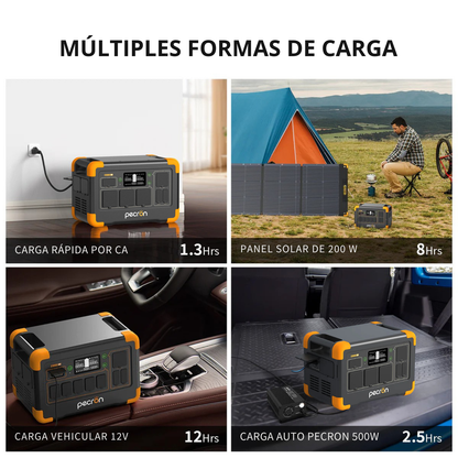[Disponible en Julio] PECRON E1000LFP | Estación de Energía Portátil 1800W 1024Wh