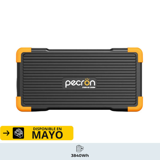 [Disponible en Mayo] PECRON EP3800‑48V | Batería de Expansión Modular 3840 Wh (LiFePO₄)