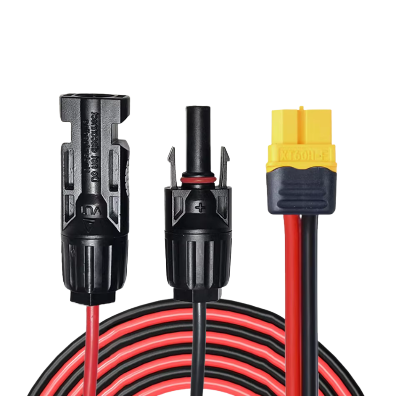 Adaptador Solar MC4 a XT60 (0,6 m) | Cable de Conexión para Estaciones de Energía y Paneles Solares