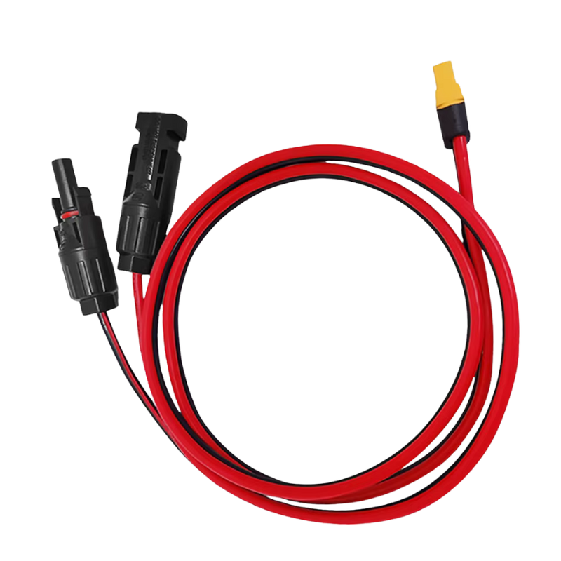 Adaptador Solar MC4 a XT60 (0,6 m) | Cable de Conexión para Estaciones de Energía y Paneles Solares