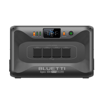 BLUETTI Apex 300 + B300K | Estación de Energía Expandible 3.840 W / 5.529 Wh | Potencia Industrial y Escalabilidad Total