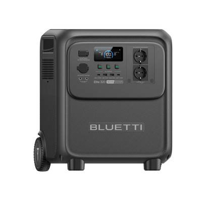 Nuevo BLUETTI Elite 320 Estación de Energía Portátil 1800W 3200Wh | Respaldo para Hogar, Motorhome, Camping y Backup Solar