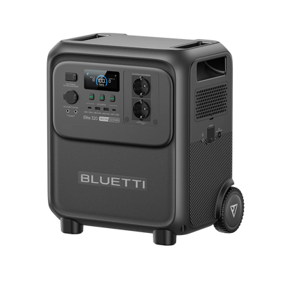 Nuevo BLUETTI Elite 320 Estación de Energía Portátil 1800W 3200Wh | Respaldo para Hogar, Motorhome, Camping y Backup Solar