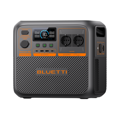 Bluetti Premium 200 V2 Estación de Energía Portátil de Alta Potencia 2700W 2073,6Wh | Para Cortes de Luz, Camping y Backup Solar