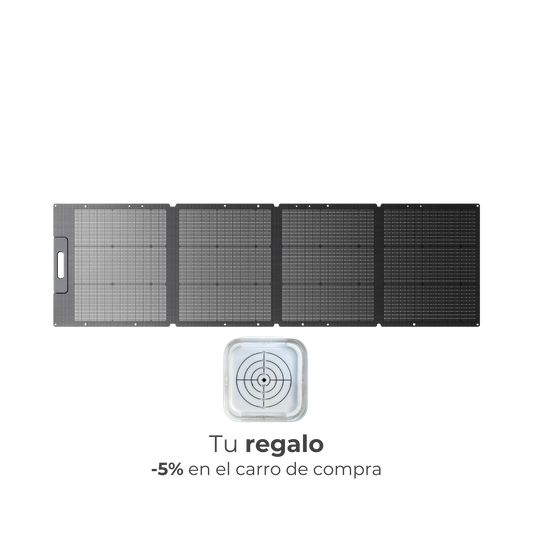 BLUETTI PV200 Panel Solar Plegable 200W | Diseño Compacto | Recarga Rápida para Estaciones BLUETTI