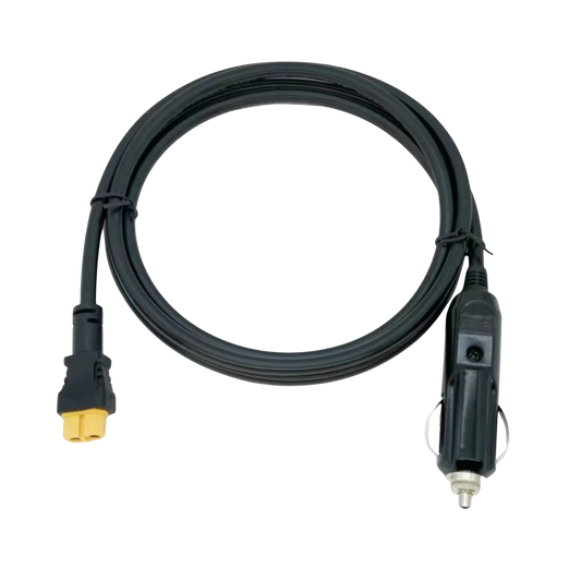 Cable Cargador Vehículo a XT60 12V/24V para Estaciones de Energía Portátiles