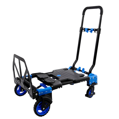 Carrito de Transporte 2-en-1 Convertible | Capacidad 70–137 kg | Ideal para Estaciones de Energía y Módulos de Expansión