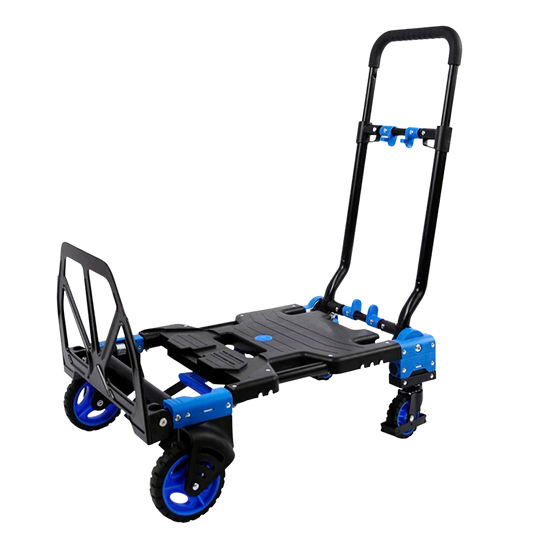 Carrito de Transporte 2-en-1 Convertible | Capacidad 70–137 kg | Ideal para Estaciones de Energía y Módulos de Expansión