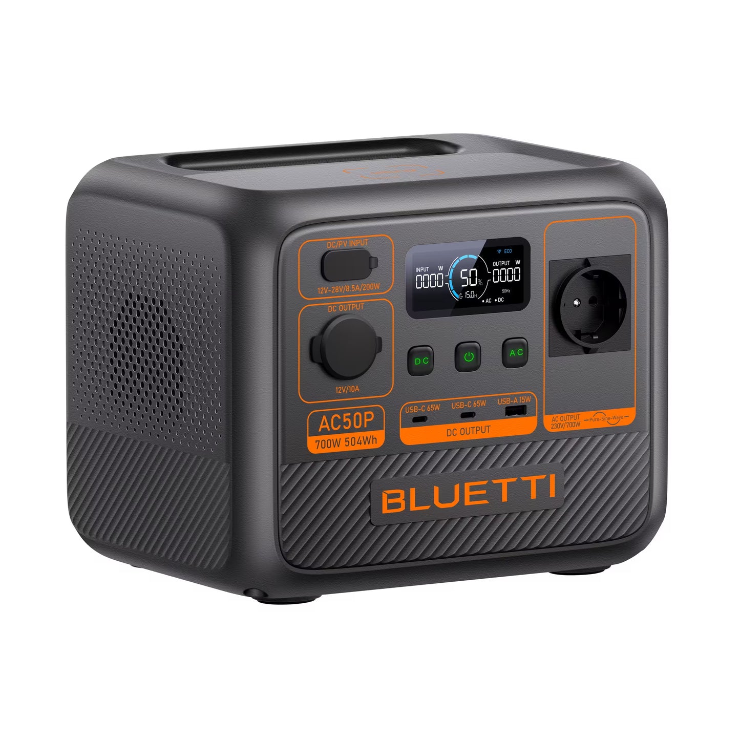BLUETTI AC50P Estación de energía portátil | 700 W 504 Wh