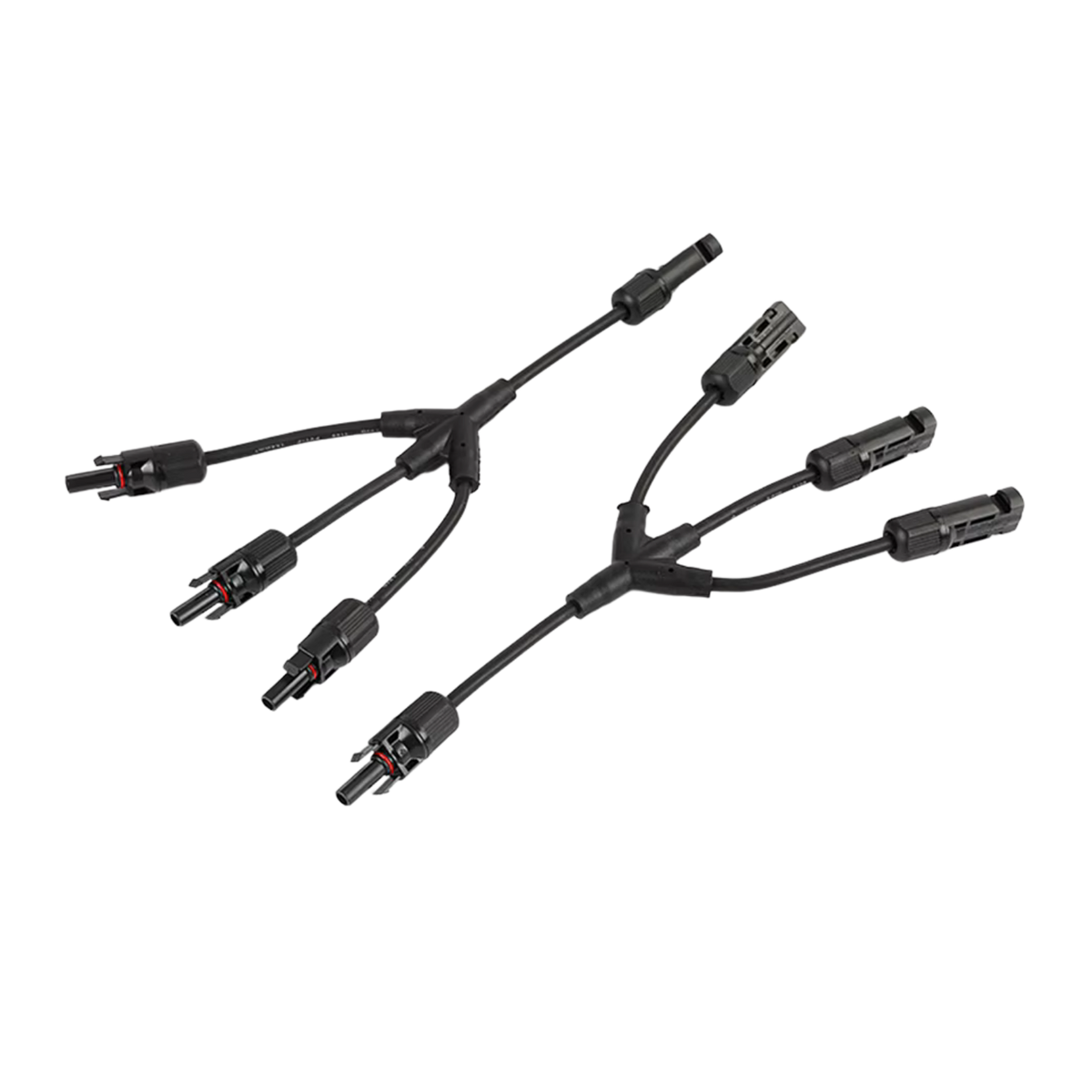 Conector Solar Tipo Y (Paralelo 3 a 1) con Cable 4mm² – 1000V / 30A | Para Sistemas Fotovoltaicos