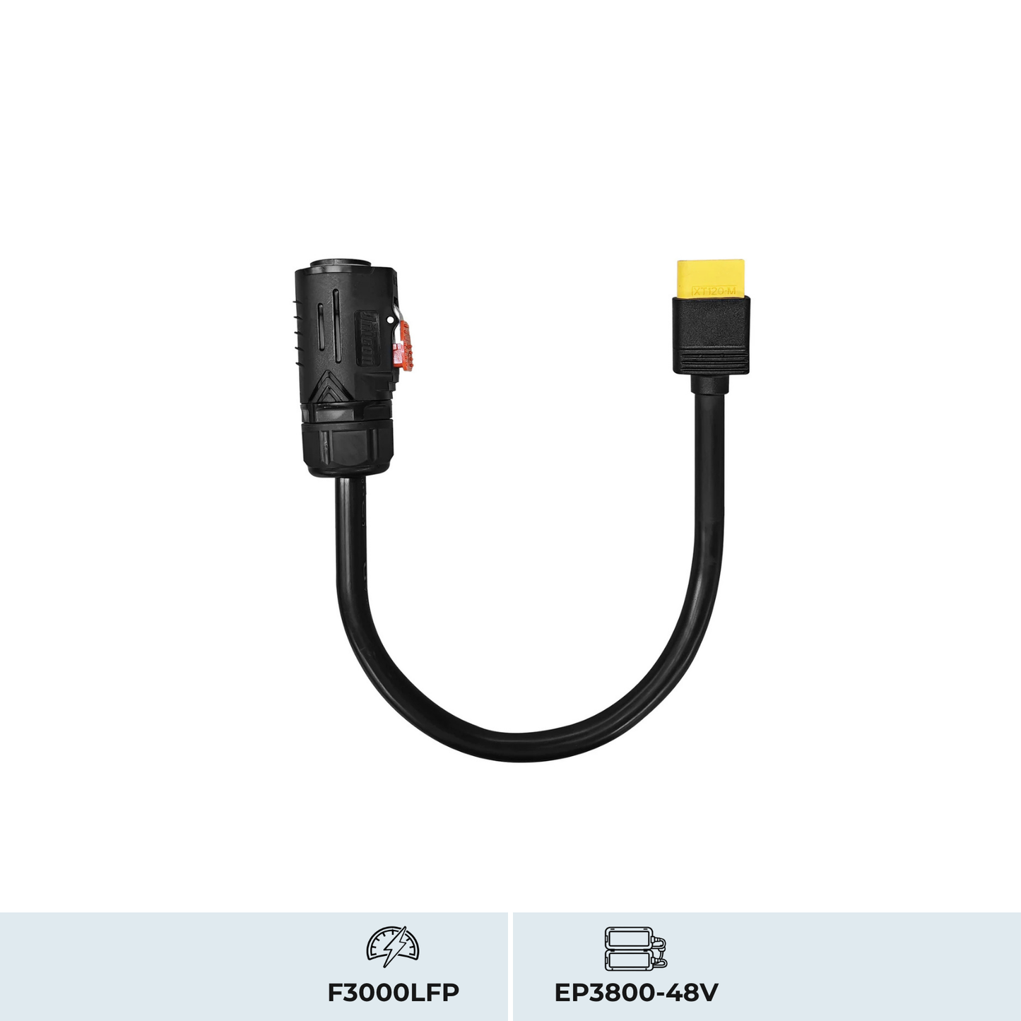 PECRON Cascade Cable MJ32 | Para Conectar F3000LFP + EP3800‑48V
